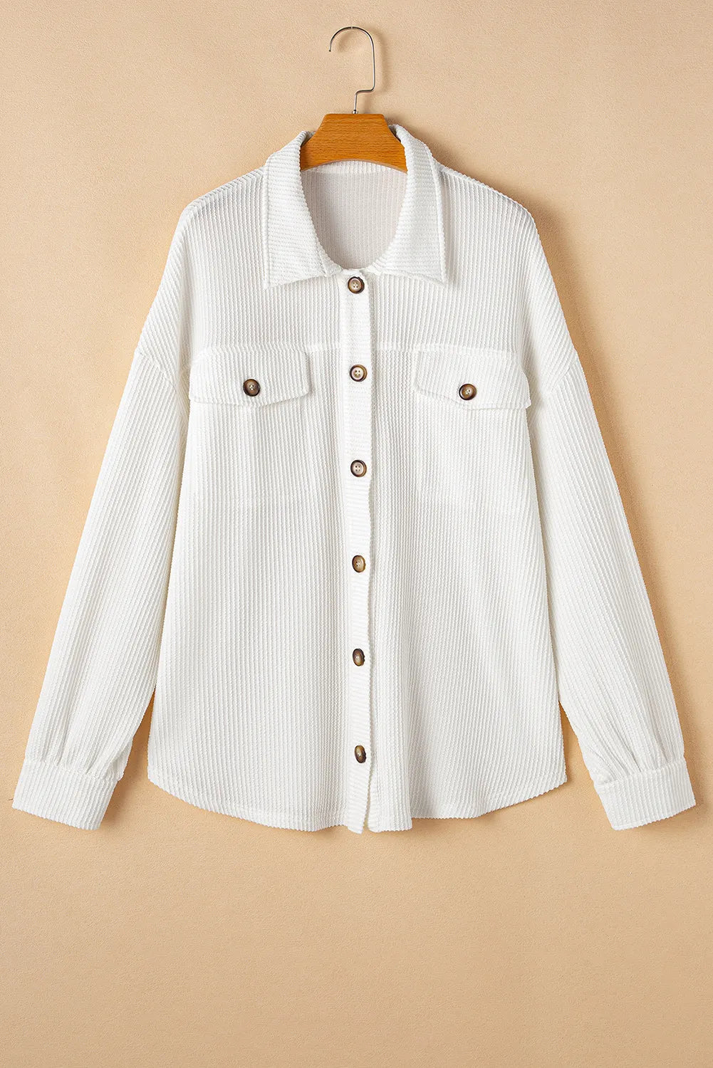 Button Up Long Sleeve Jacket