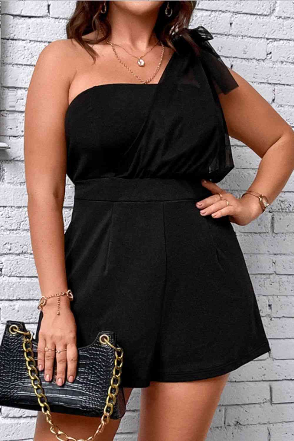 One-Shoulder Romper