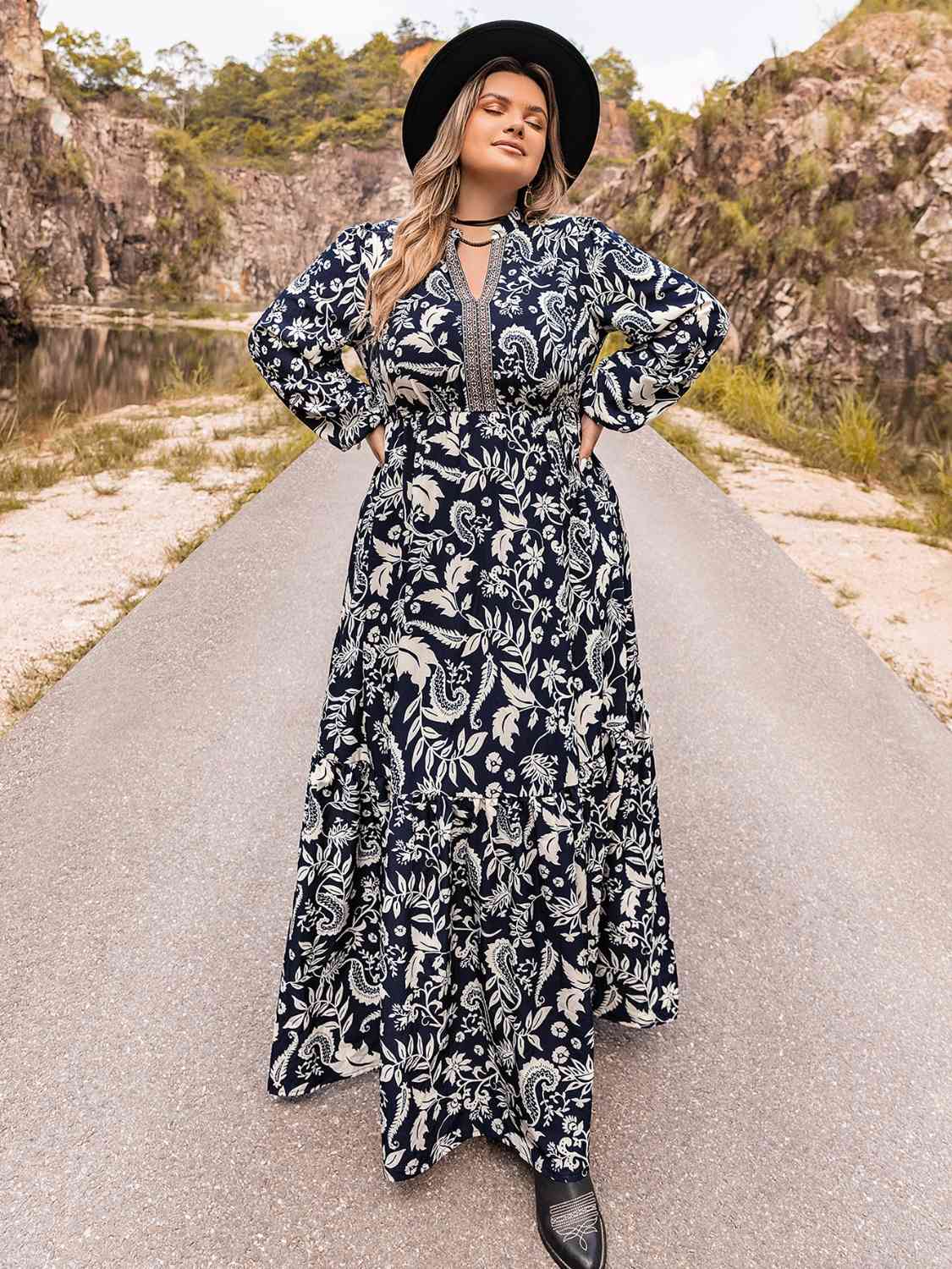 Long Sleeve Maxi Dress