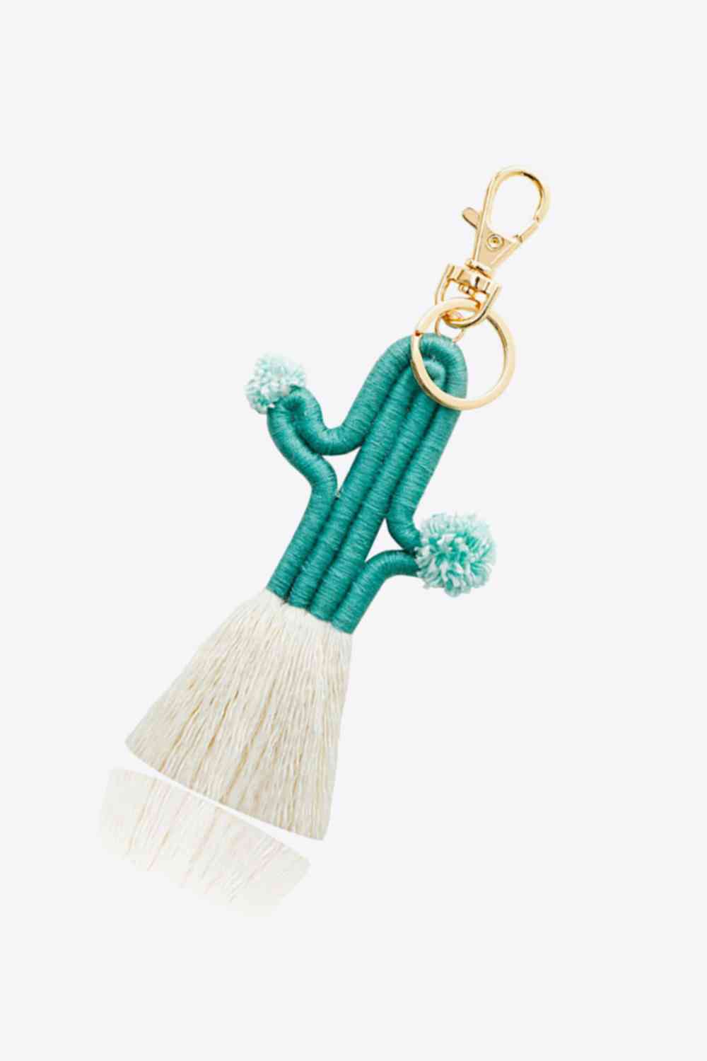 Cactus Keychain with Fringe