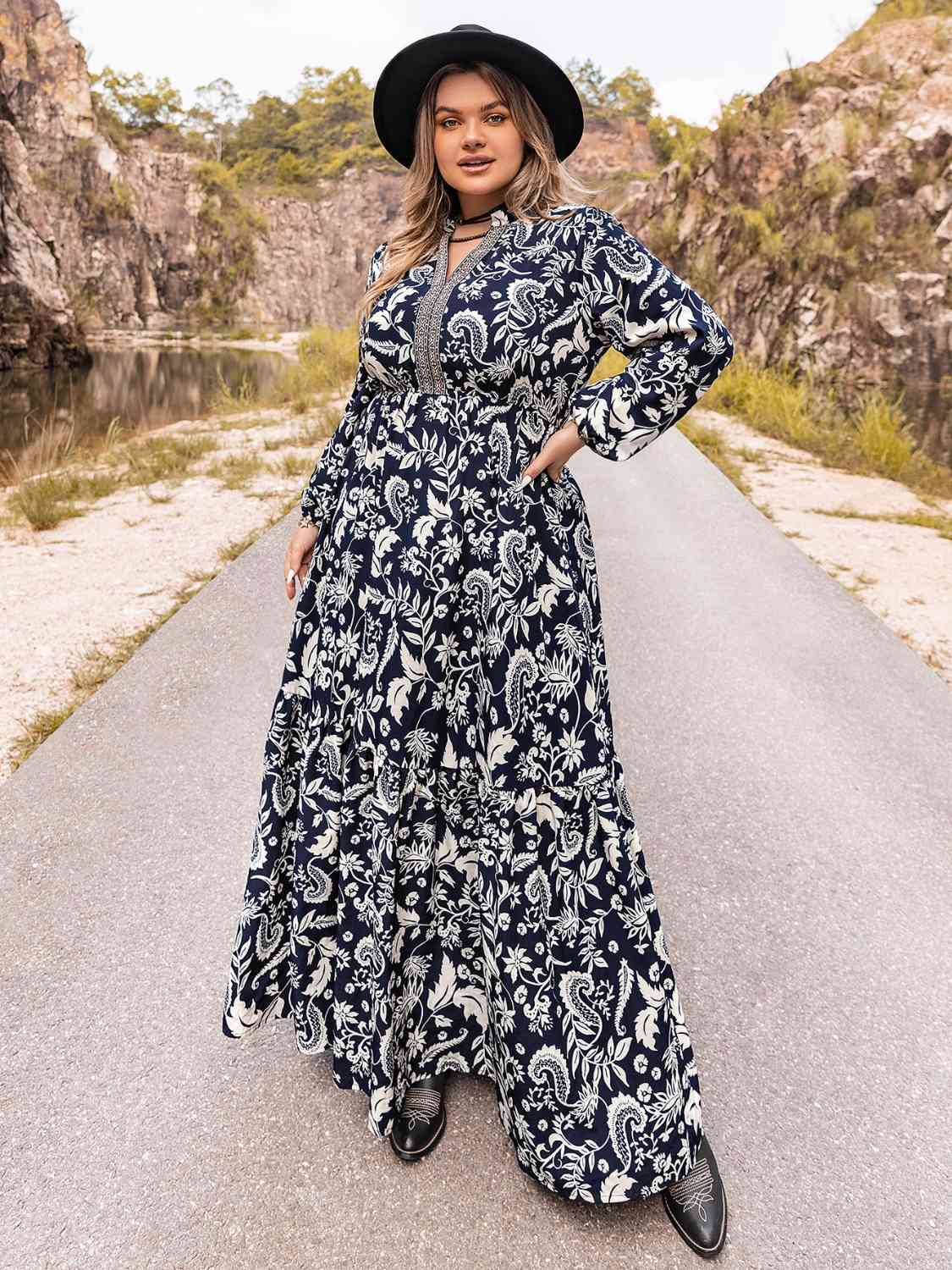 Long Sleeve Maxi Dress