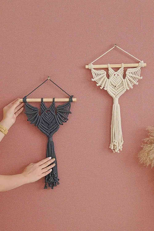 Bat Macrame Wall Plant Hanger