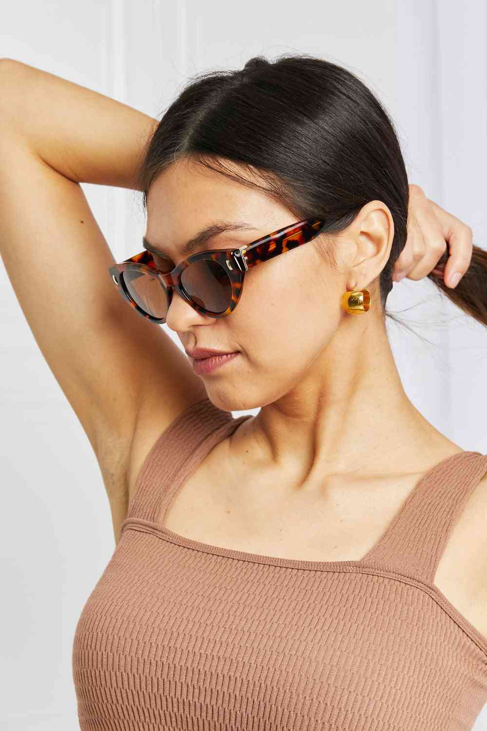 Tortoiseshell Acetate Frame Sunglasses