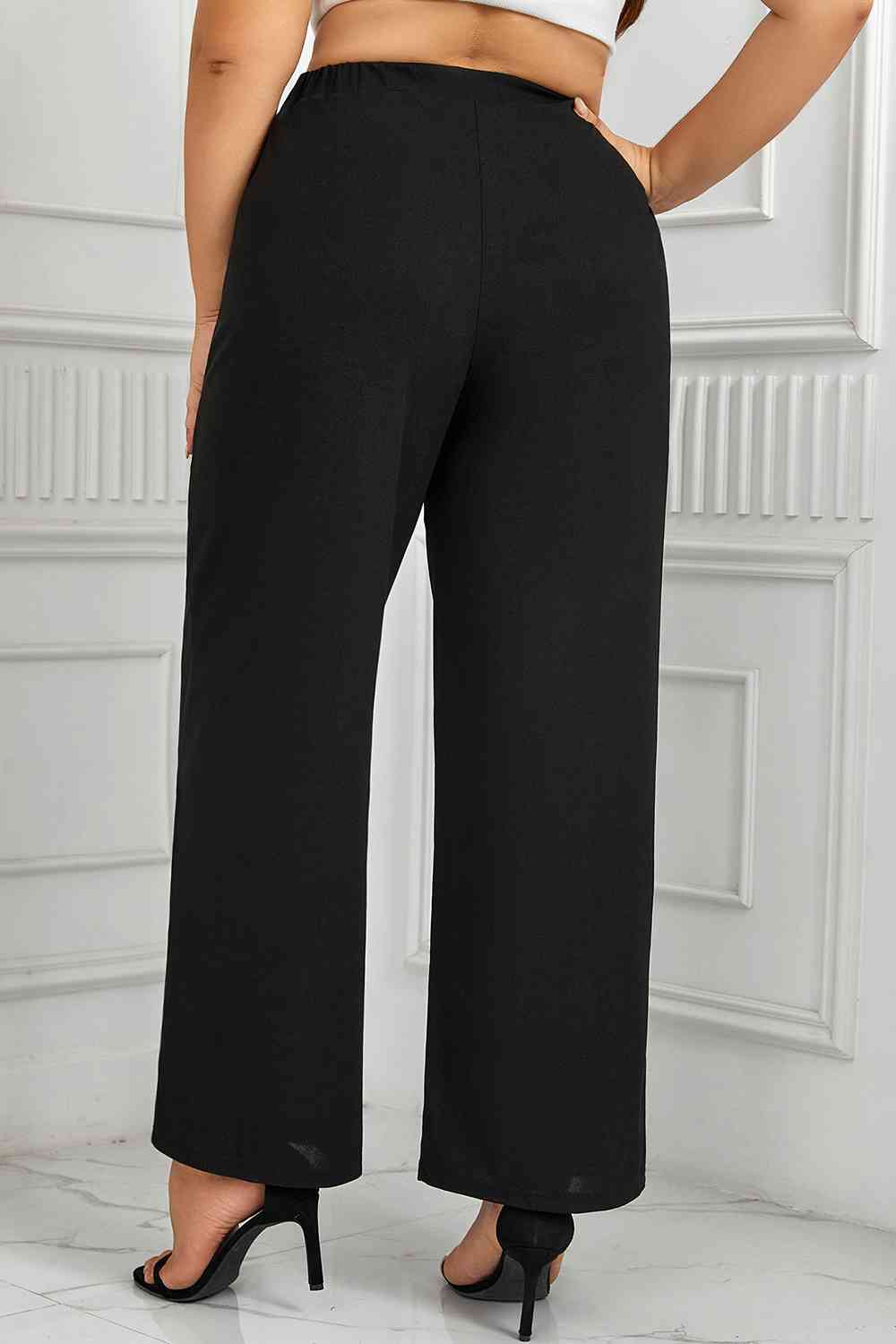 High Waist Wide Pants