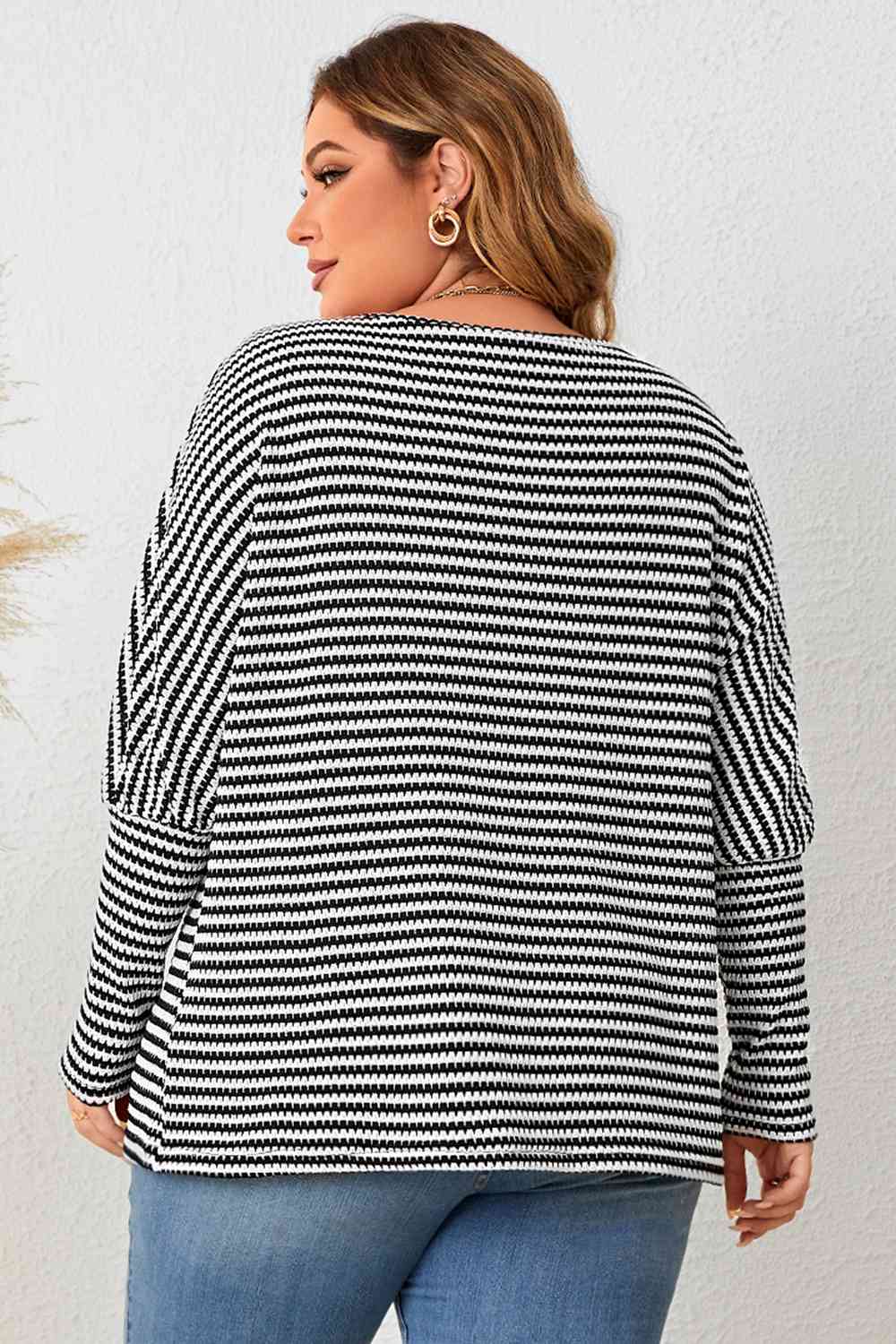 Striped Long Sleeve Top