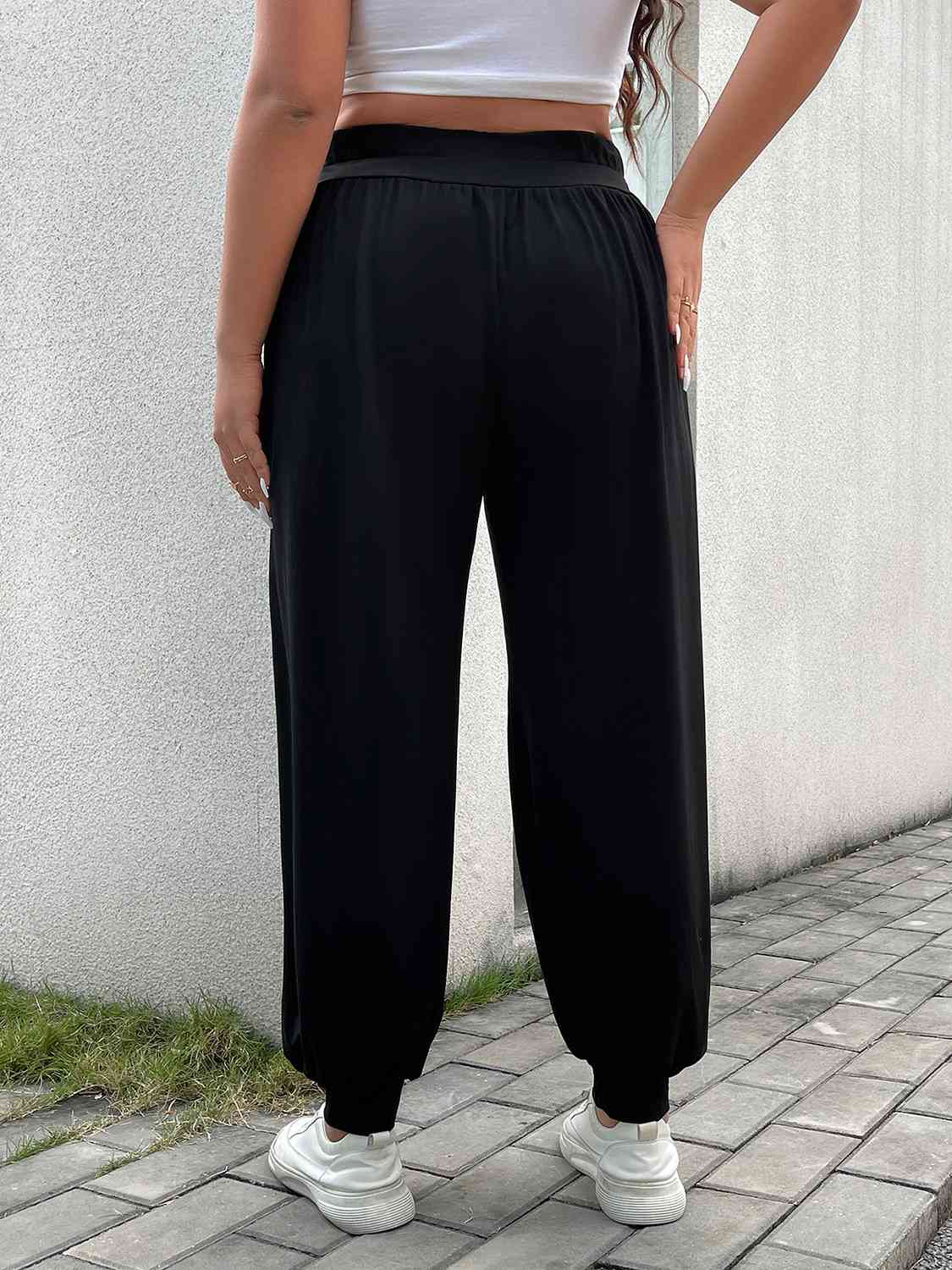 Wide Waistband Joggers