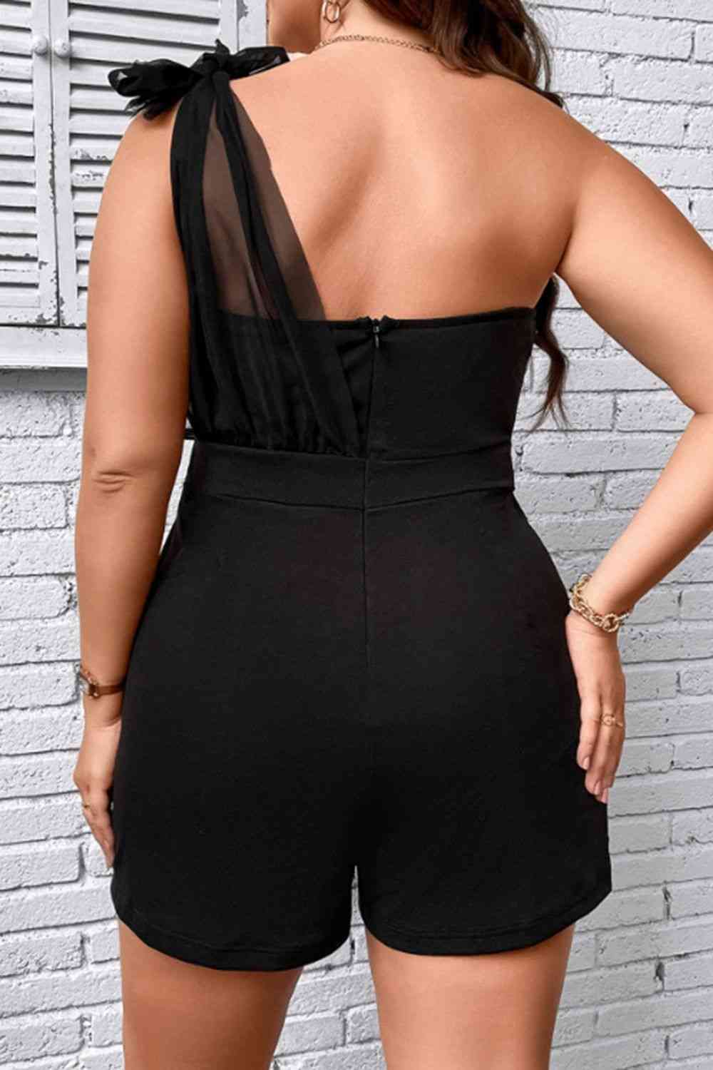 One-Shoulder Romper