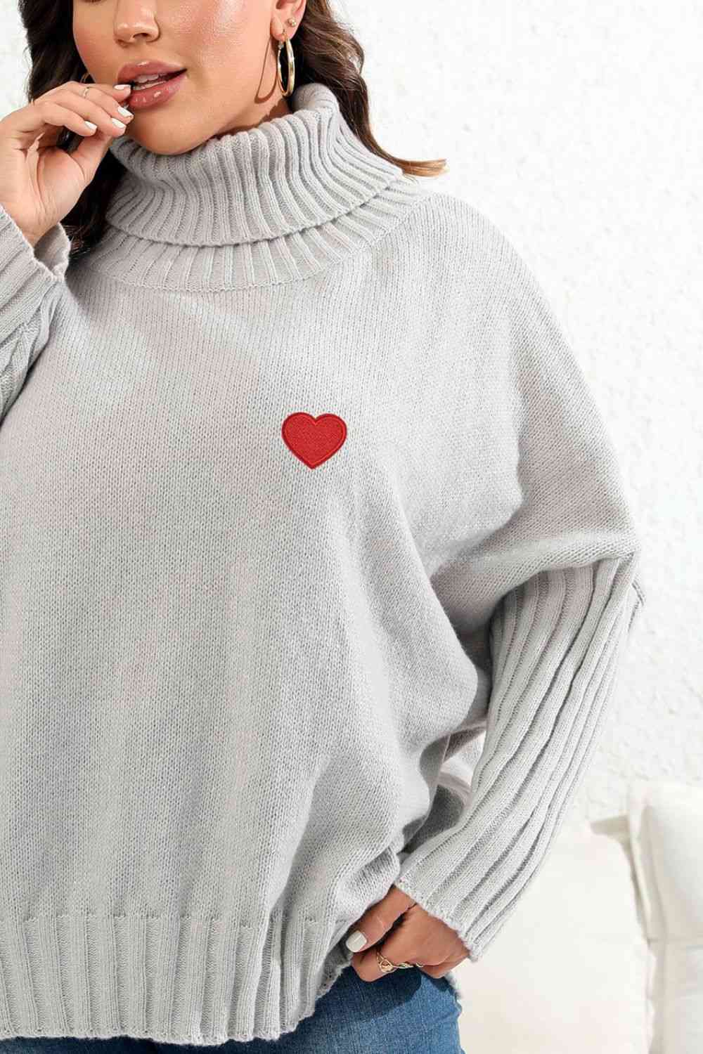 Turtle Neck Long Sleeve Sweater