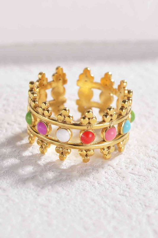 Crown Open Ring