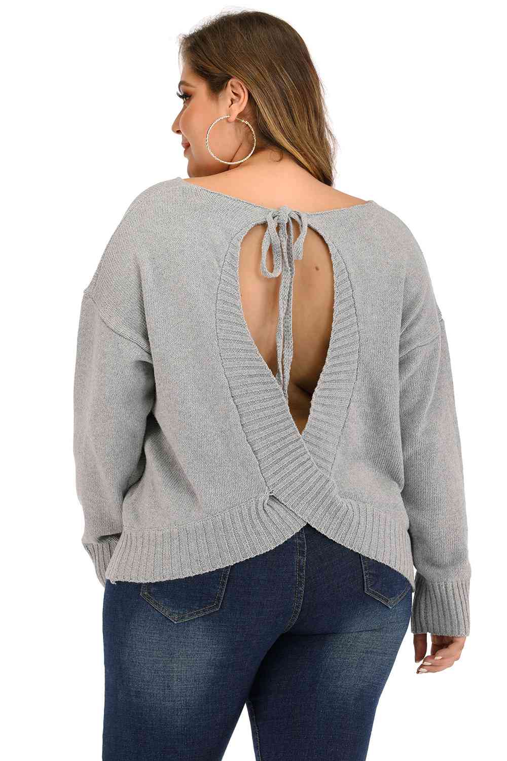 V Neck Pullover Sweater