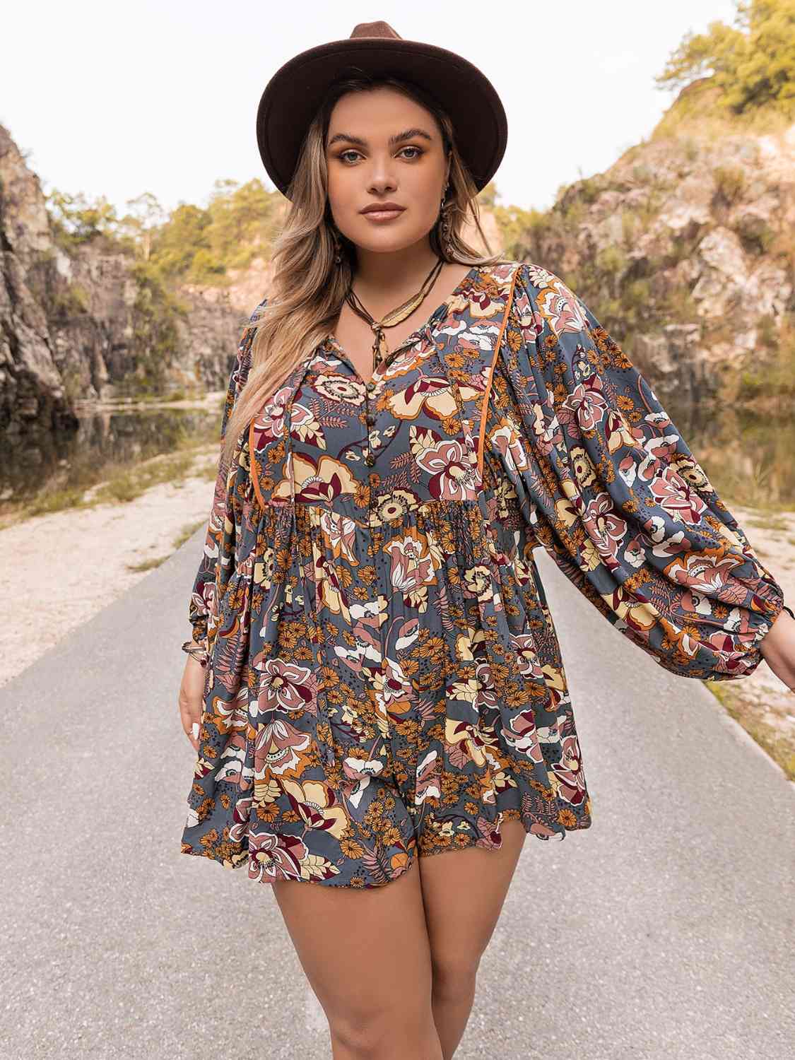 Long Sleeve Romper